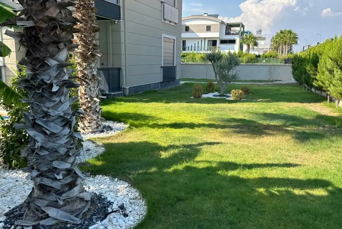 Mature garden